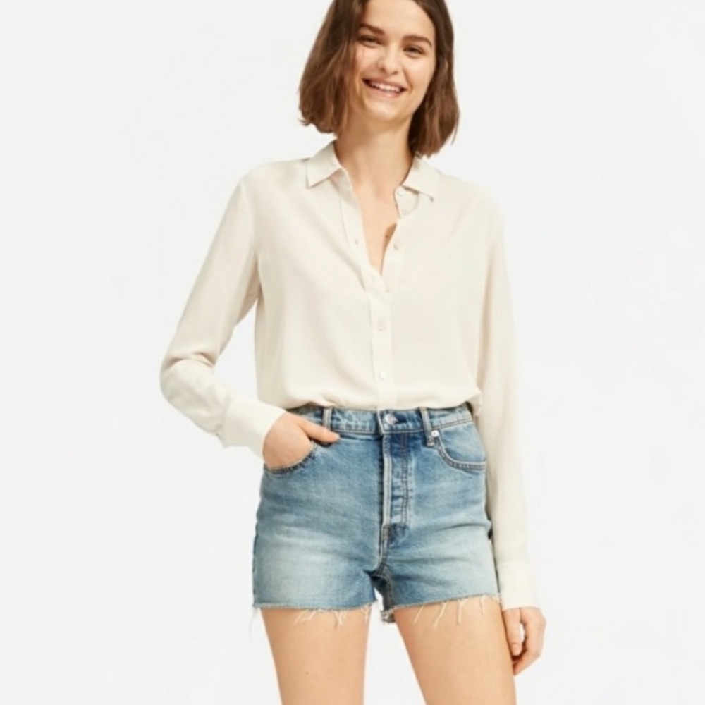 Everlane Cheeky Denim Shorts